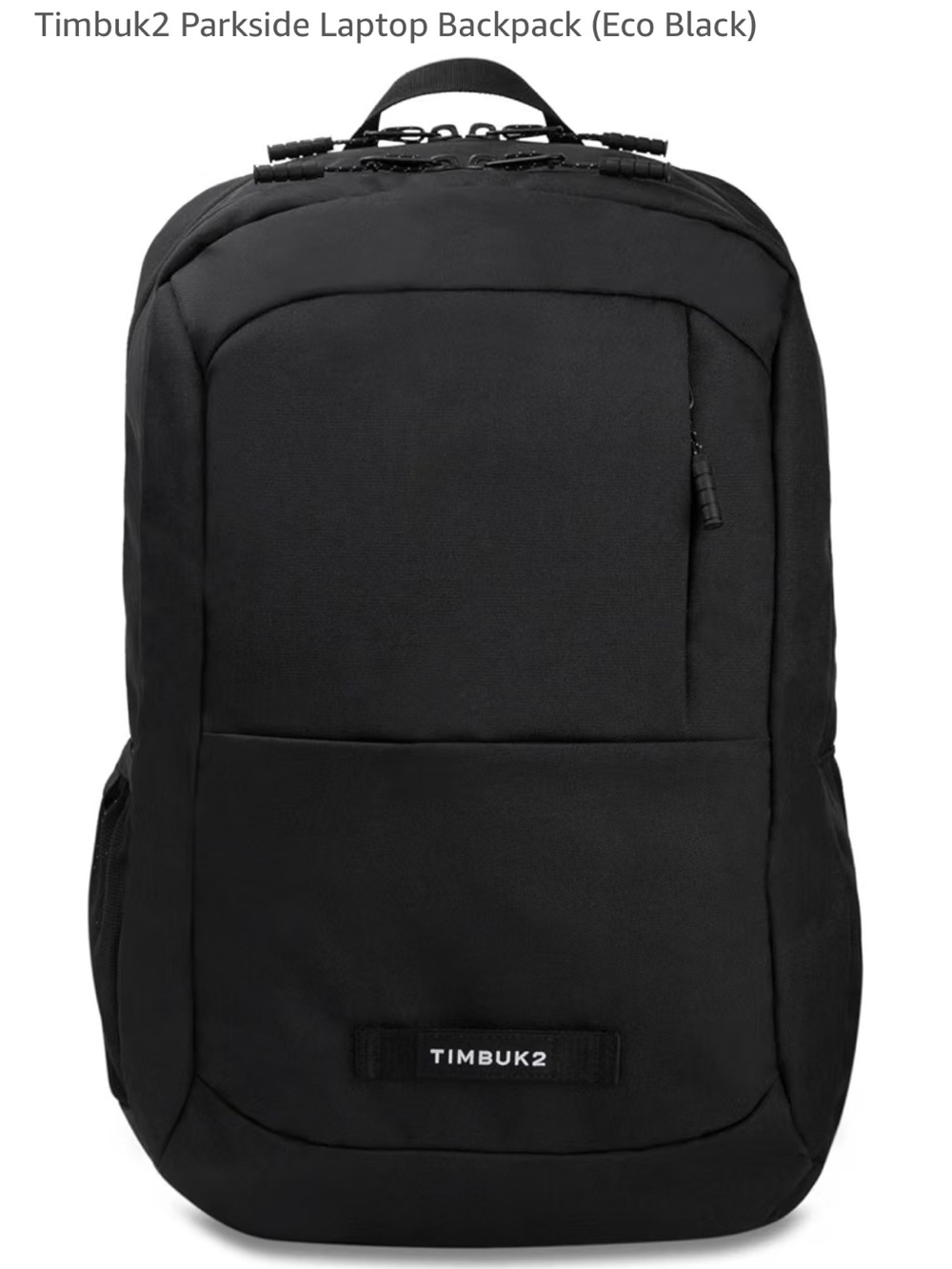 Timbuk2 Parkside Laptop Backpack — Black